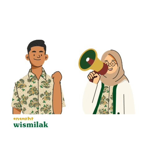insightwismilak giphyupload hello hai apakabar Sticker