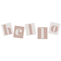 Good Morning Hello Sticker by Le Carre Jeanne