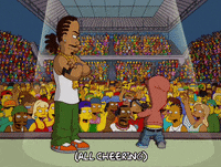 Episode 9 Rap Battle GIF by The Simpsons