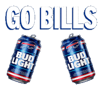 Buffalo Bills Cheers Sticker by Bud Light