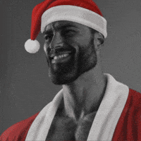 Happy New Year Christmas GIF by Gigachad