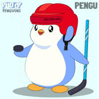 Ice Hockey GIF by Pudgy Penguins