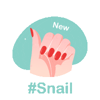 Beauty Manicure Sticker by Snail & Coffee