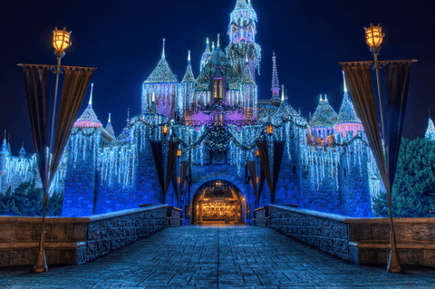 night disneyland GIF