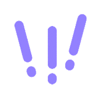 cleanbar purple local warning announcement Sticker