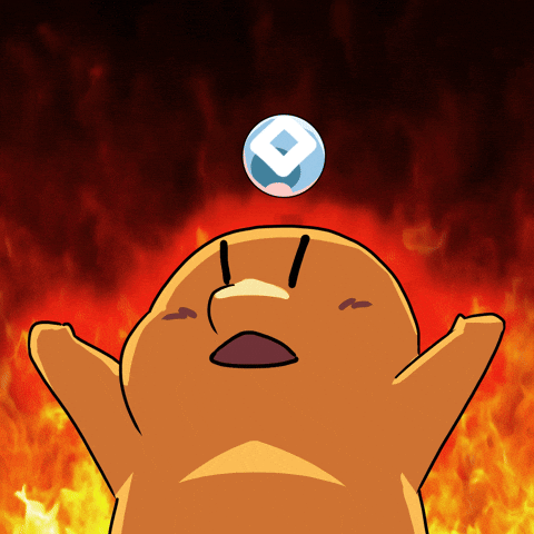 Burning On Fire GIF by Apeironnft