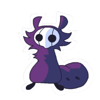 blendedgoldfish blendedgoldfish grub kin grubkin grimmkin Sticker