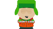 Kyle Broflovski Whatever Sticker by South Park