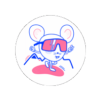 studiopp studio pp studiopp bergmäuse bergmaus Sticker