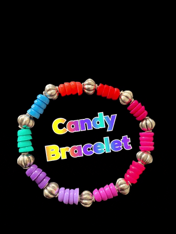 jmldezines bracelet rainbow candy candybracelet jmldezines armcandy jewelry GIF