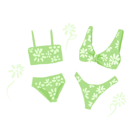 Spring Bikini Sticker by Cupshe
