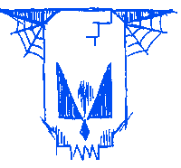 School Skull Sticker