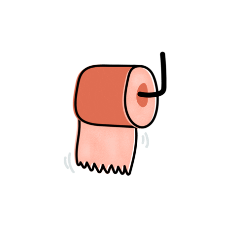 Paper Toilet Sticker by Jugendleiter-Blog