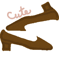 Vintage Shoes Sticker