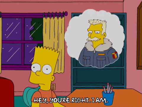 imagine bart simpson GIF
