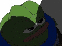 Pepe Looking GIF