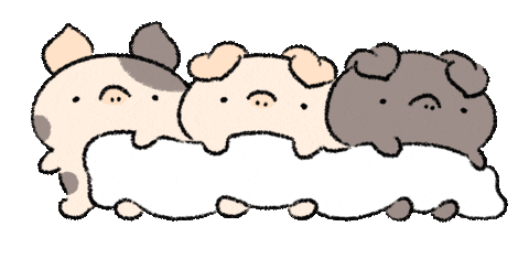 Pig Piggy Sticker by BREAD TREE