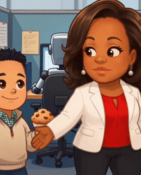 Hand Shake GIF by Off Script by LKTC