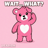 Pink What GIF by BEARISH