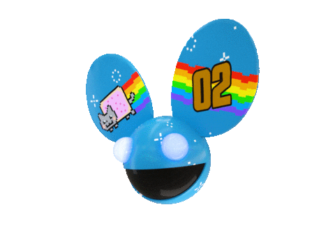 3D Sticker by deadmau5