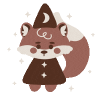 Fox Magic Sticker