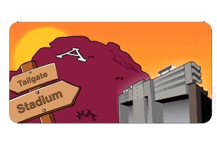 Game Day Sticker by Arizona State University