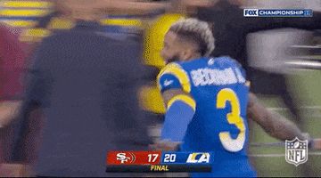 La Rams Running GIF by NFL