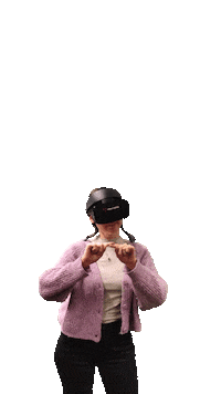 Virtual Reality Love Sticker by videoreality