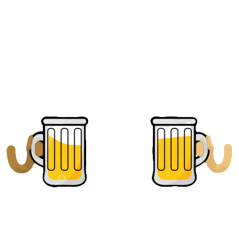 Chinese Beer Sticker by Genesis Motion Design