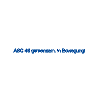 asc46 goettingen asc46 ascgoettingen gemeinsaminbewegung Sticker