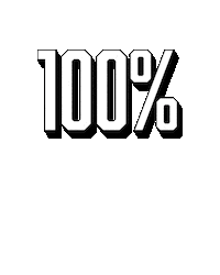 100 Percent Cycling Sticker by 100%