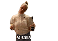 KekMama_magazine mama magazine moe wijn Sticker