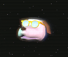 space dog GIF by jjjjjohn