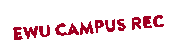 Emu Campus Rec Sticker by EWU EPIC Adventures