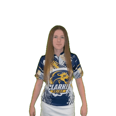 Clarke Pride Sticker by Clarke University