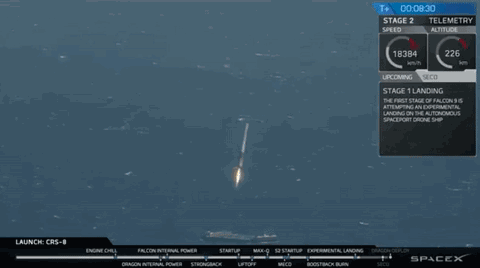 spacex GIF