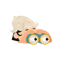 tukimstudio fun eyes watch tukimstudio Sticker