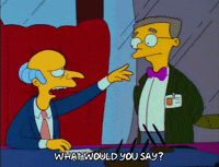 Talking Season 3 GIF by The Simpsons