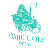 Island Life Hawaii Sticker by OahuGolfApparel