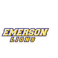 EmersonAlumni graduation lion boston graduate Sticker