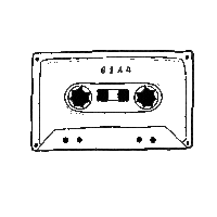 Cassette Tape Sticker