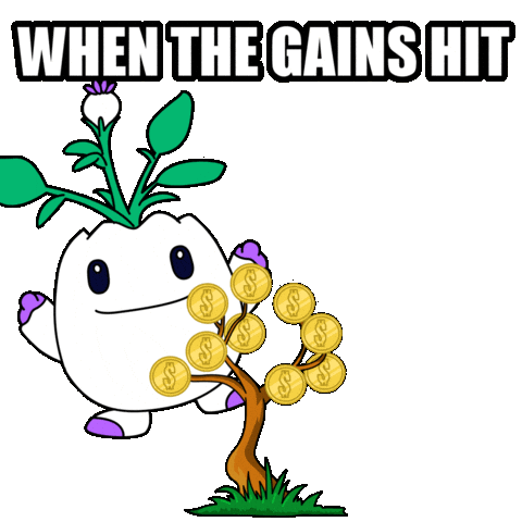 To The Moon Crypto Sticker by Magic Eden