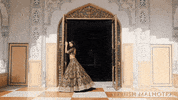 manishmalhotraworld lehenga saraalikhan manishmalhotra manishmalhotrabride GIF