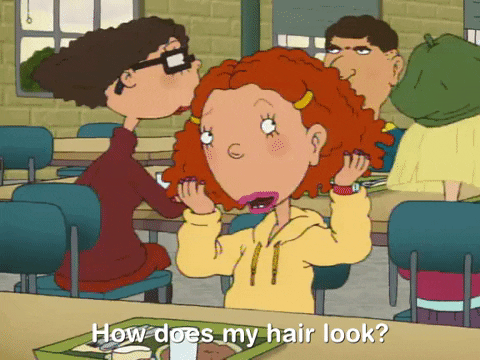 primping as told by ginger GIF