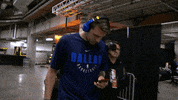 getting ready dallas mavericks GIF by NBA