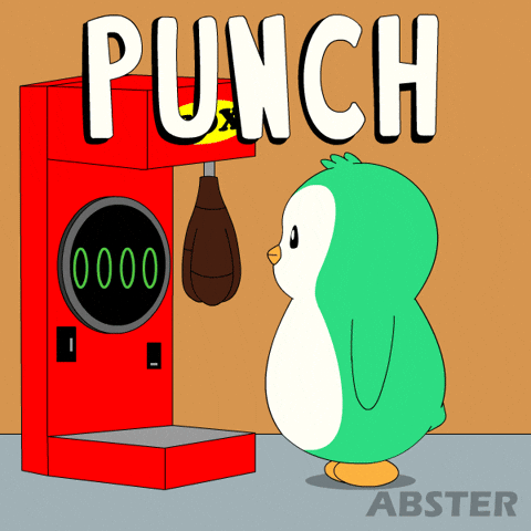 Penguin Ufc GIF by Abster