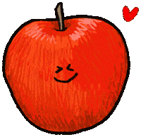 Heart Love Sticker by haenaillust