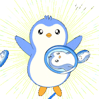 Crypto Penguin Sticker by Pudgy Penguins