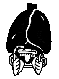 Vampire Corona Sticker by HFA