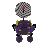 Robot Bug Sticker